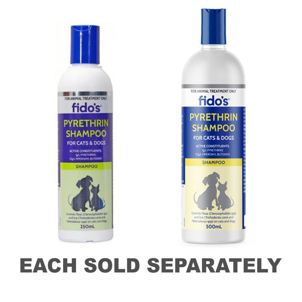 Fido Pet Dog & Cats Pyrethrin Shampoo