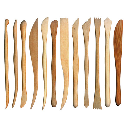 Clay Modeling Tools (Set of 12)
