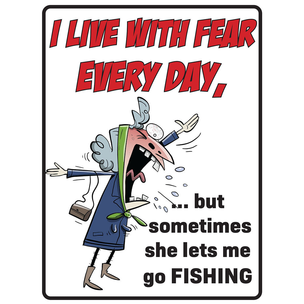 Schweres Blechschild aus Stahl (30 x 40 cm)