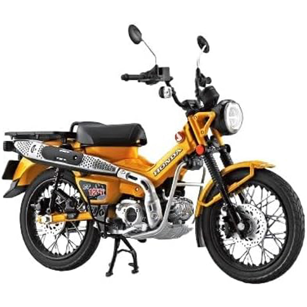 Honda CT125 Hunter Cub 1/12 Diecast Model (Turmeric Yellow)