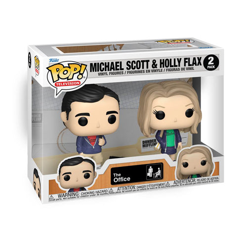 The Office Michael & Holly Pop! Vinyl 2-Pack
