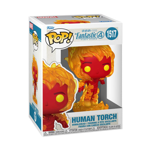 The Fantastic Four: First Steps Human Torch Pop! Vinyl