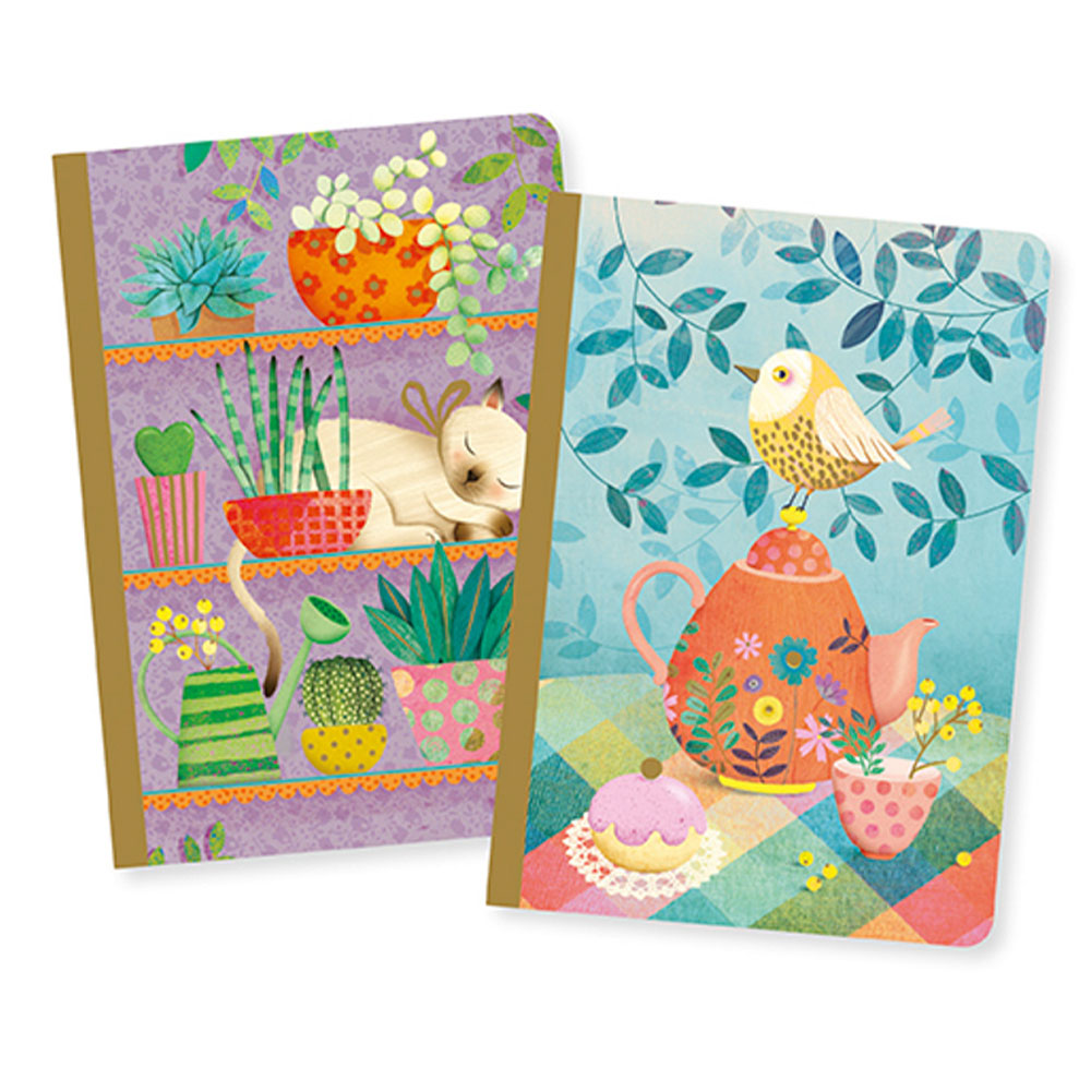 Djeco Little Notebooks(2のセット)
