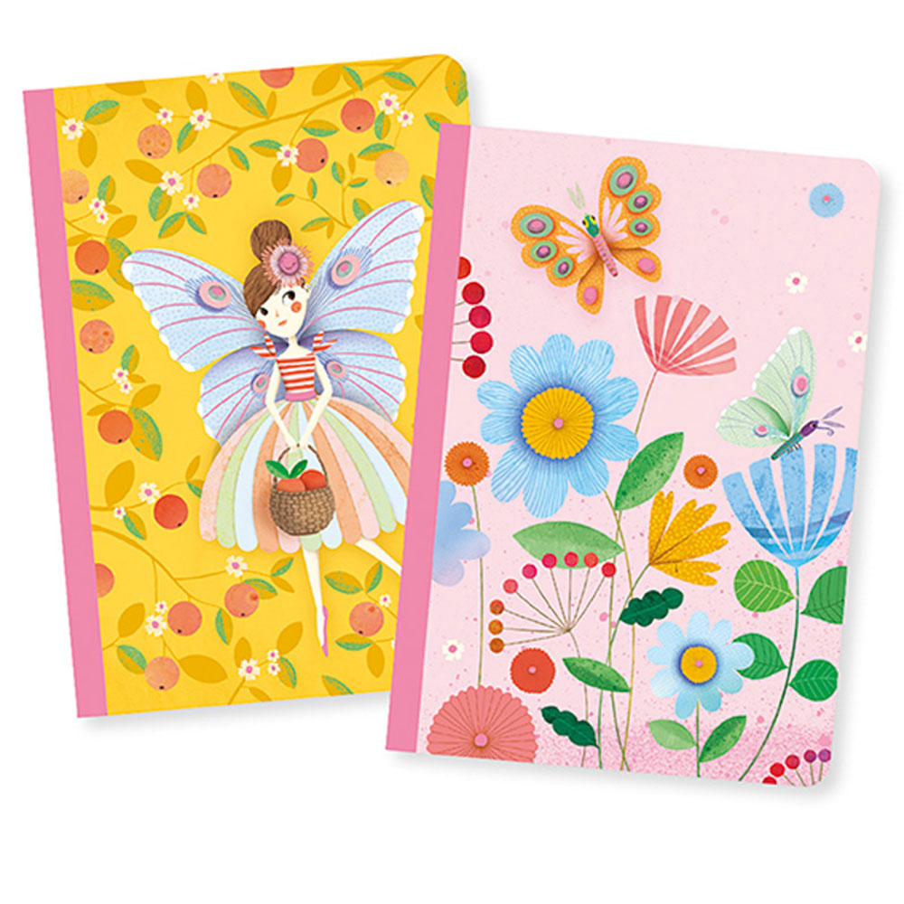 Djeco Little Notebooks(2のセット)