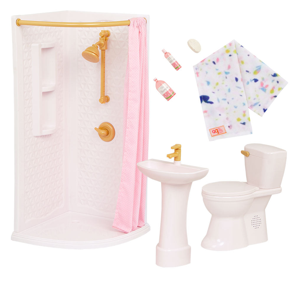 Our Generation Sweet Bathroom Set