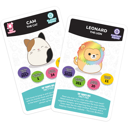 Squishmallows Top Trumps Card Game
