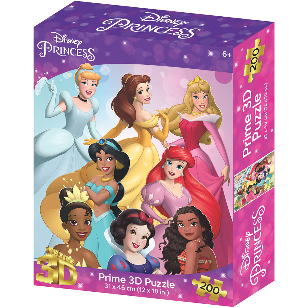 Prime3D Disney Princess 200-Piece 3D Puzzle