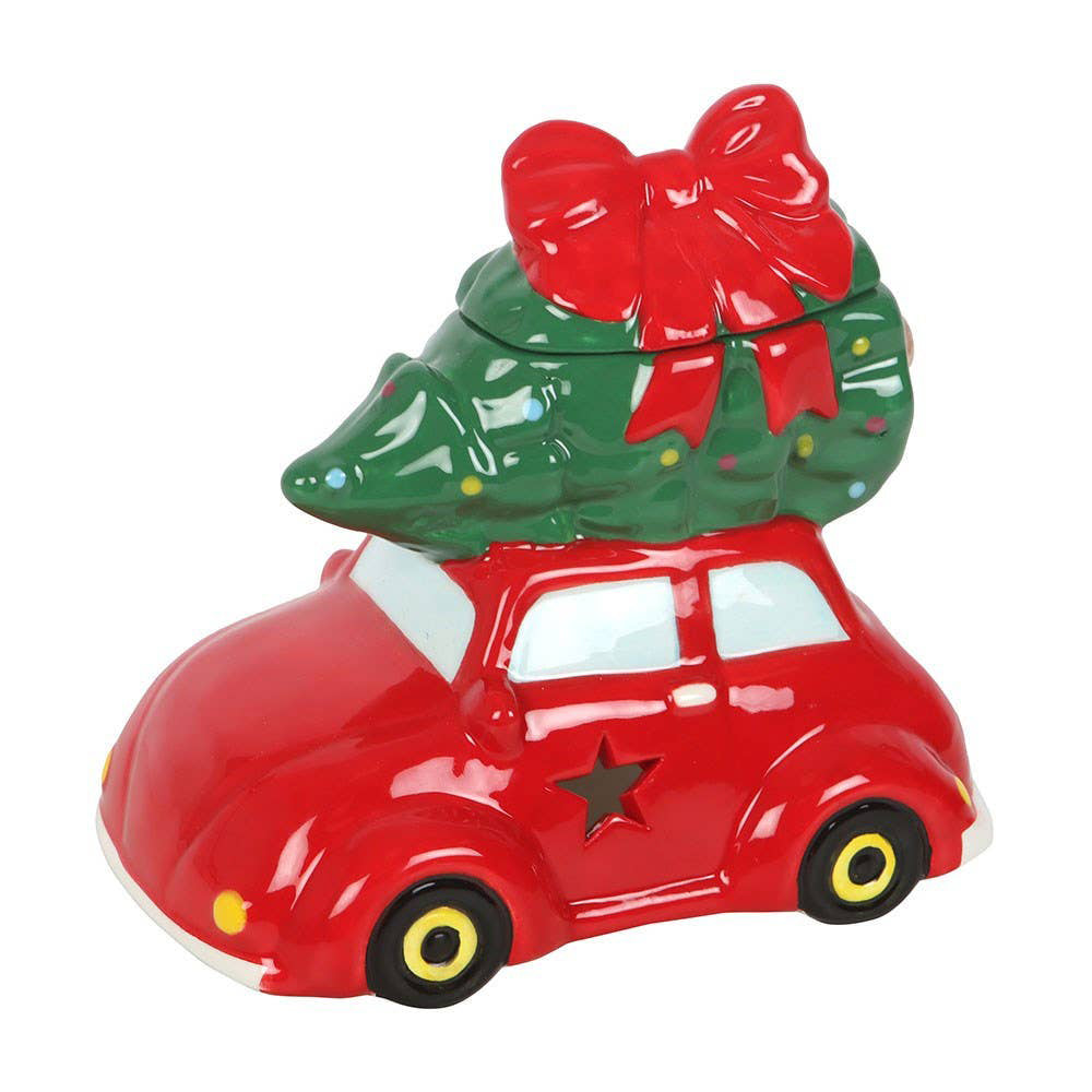 Car with Christmas Tree Oil Burner