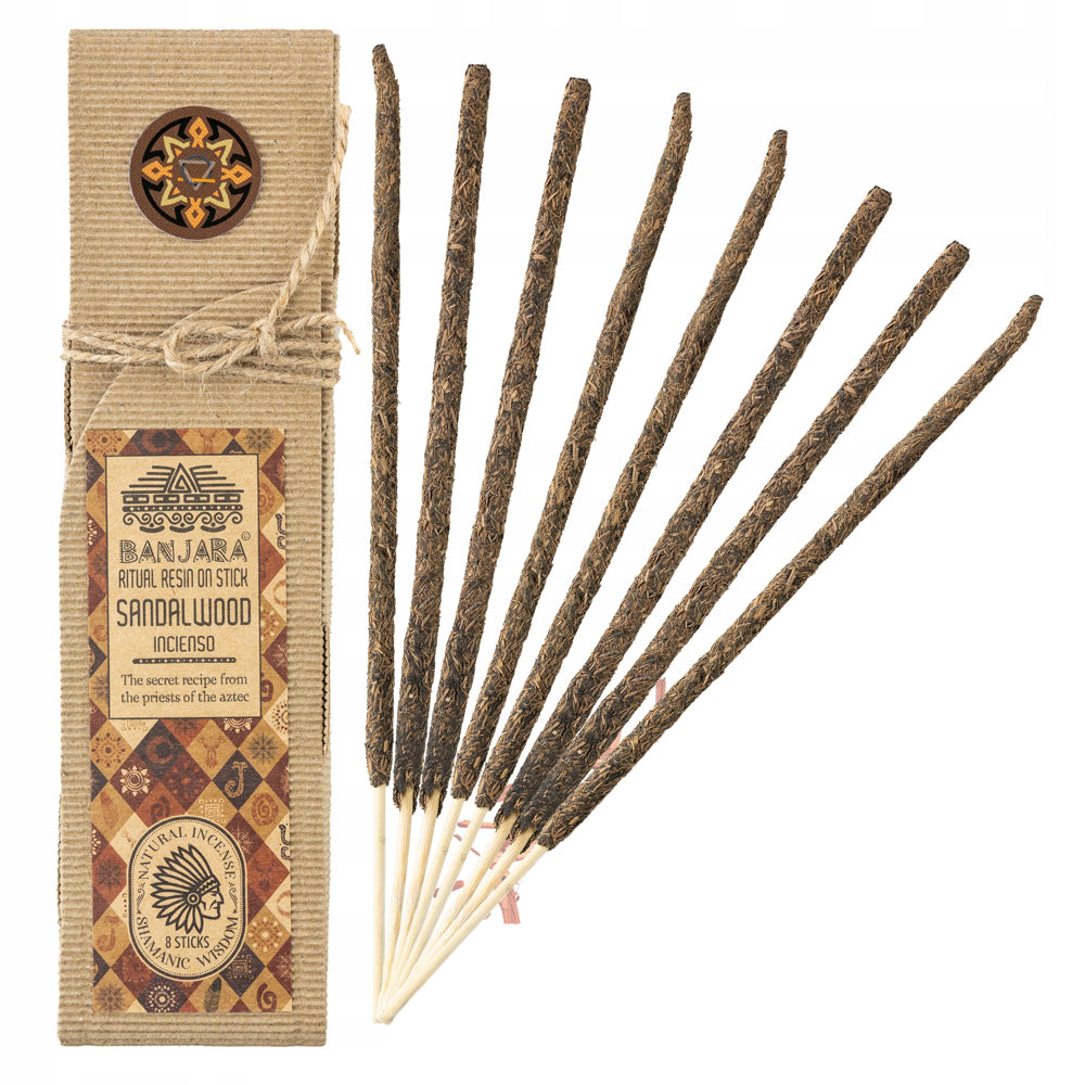Sandalwood Resin on Stick Incense Shamanic Wisdom