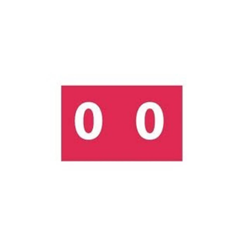 エイブリーカラーコーディングラベル25x38mm 180pk