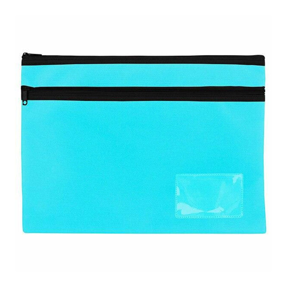 2 zip(345x264mm)のあるCelco Bright Pencilケース