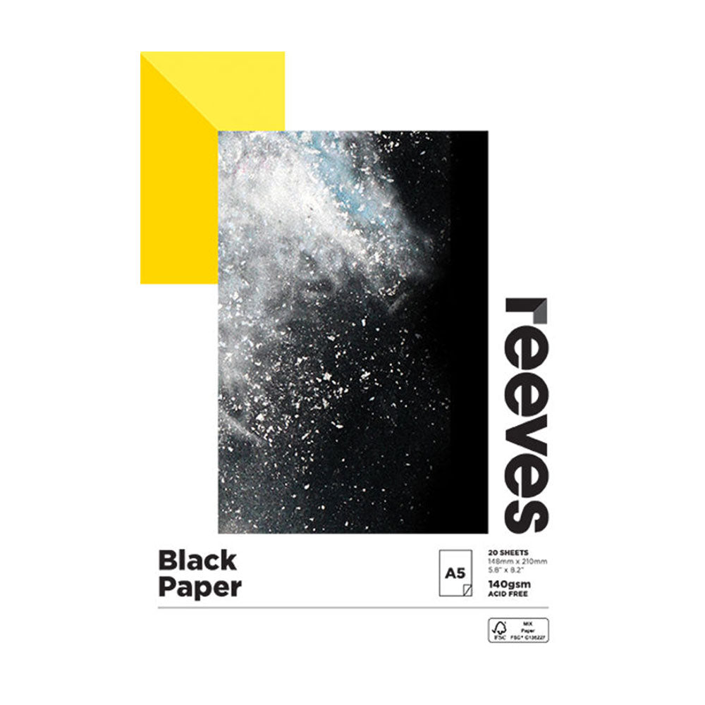 リーブスミックスパッドペーパー140GSM(黒)