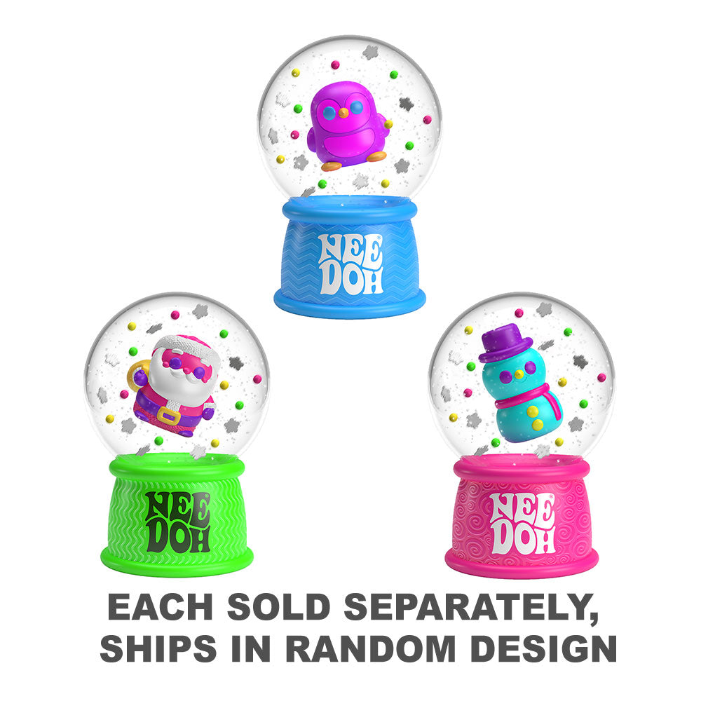 Schylling Squish n Snow Globe Christmas Nee Doh