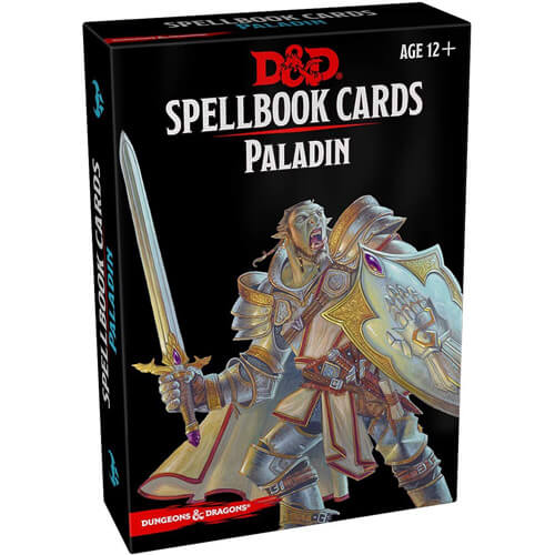 D&D Spellbook Cards Paladin Deck Revised 2017 Ed. (69 Cards)