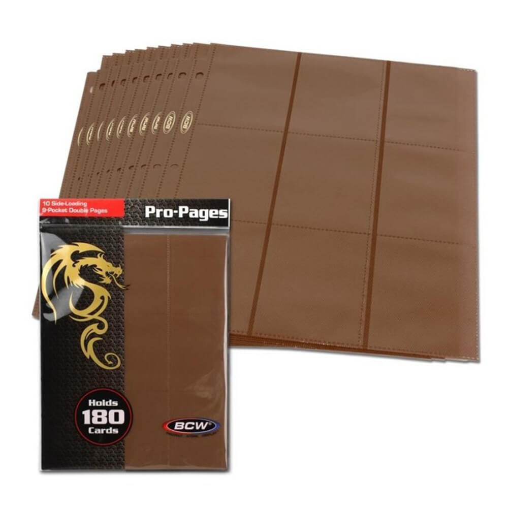 BCW PROページ9ポケットページサイドロード(10」