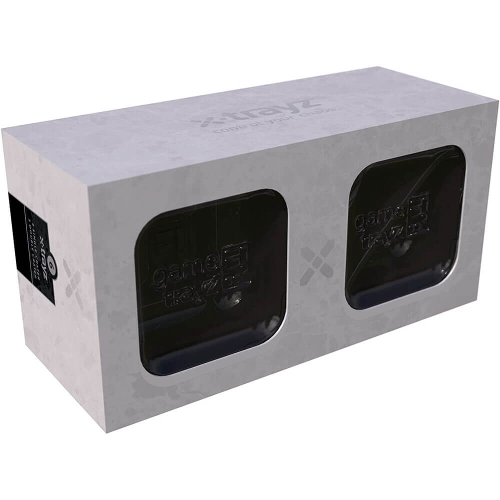 X-Trayz Pack of 3 Single and 3 Double Trayz