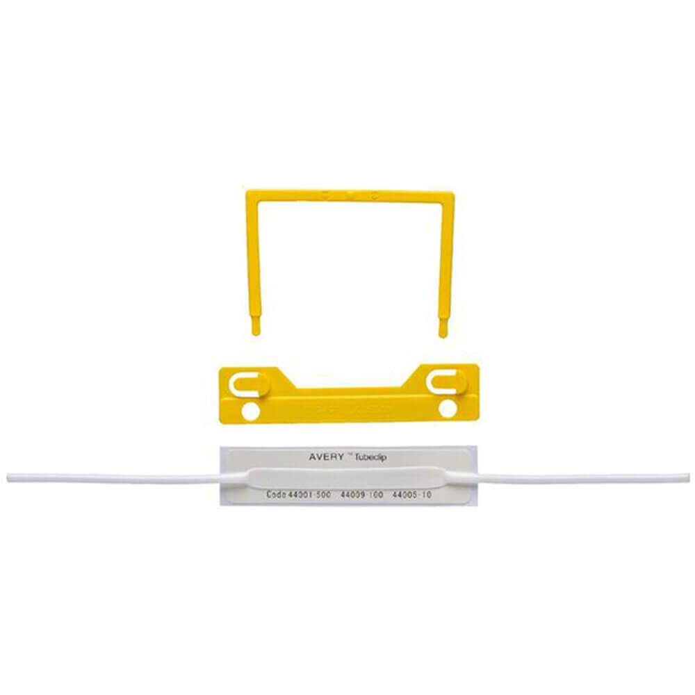 エイブリーチューブクリップファイルファスナー(100pk)