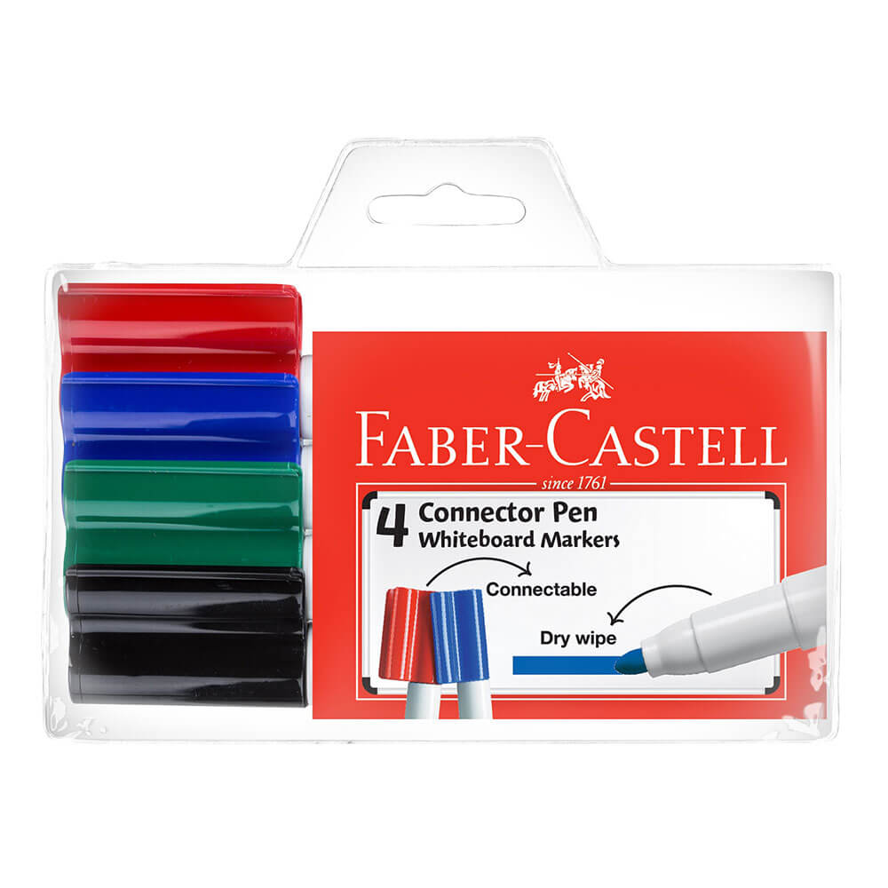 Faber-Castellホワイトボードマーカー(4PK)