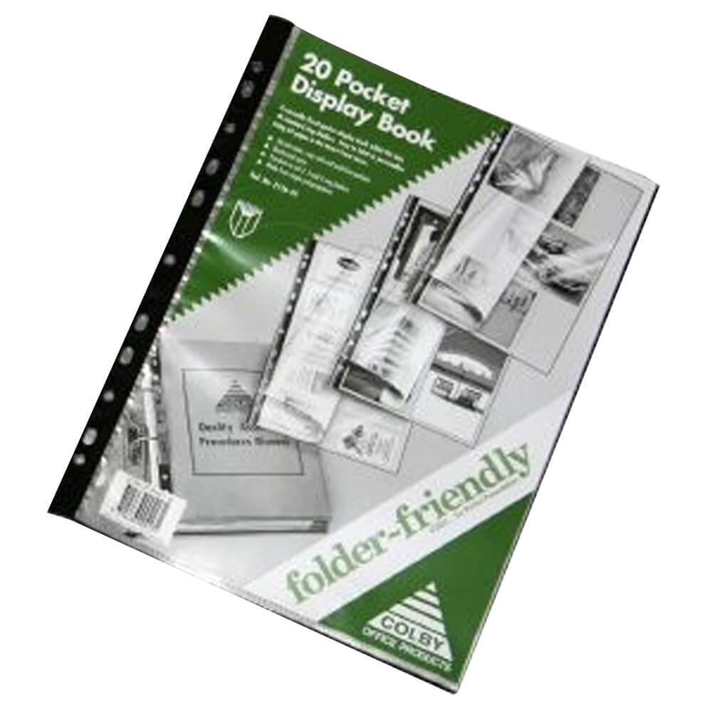 コルビーフォルダーフレンドリーディスプレイブックA4(黒)