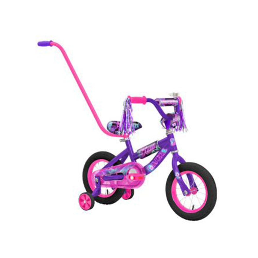 Vélo avoca néon BMX avec poignée parent 30 cm