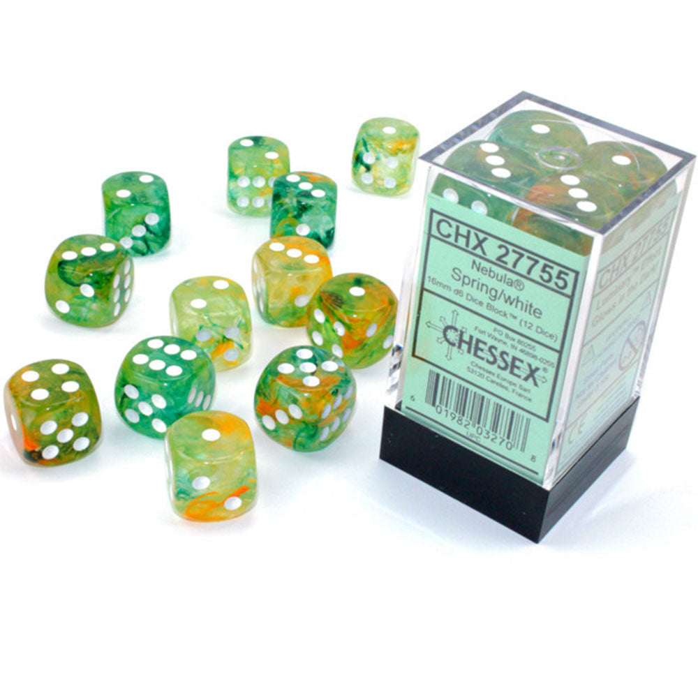 Nebulosa chessEx 16mm D6 DICE BLOCO