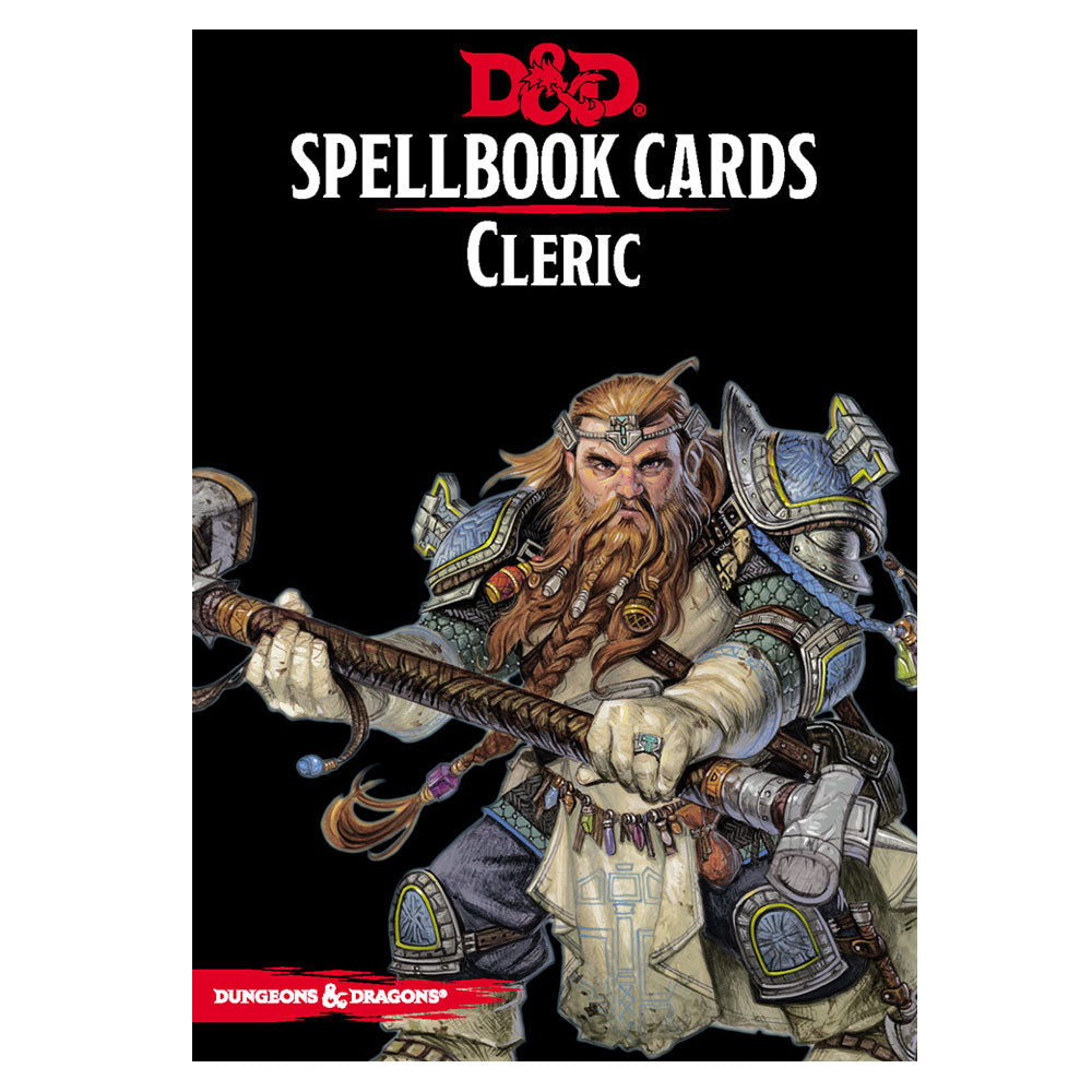 Cartões de spellbook de masmorras e dragões