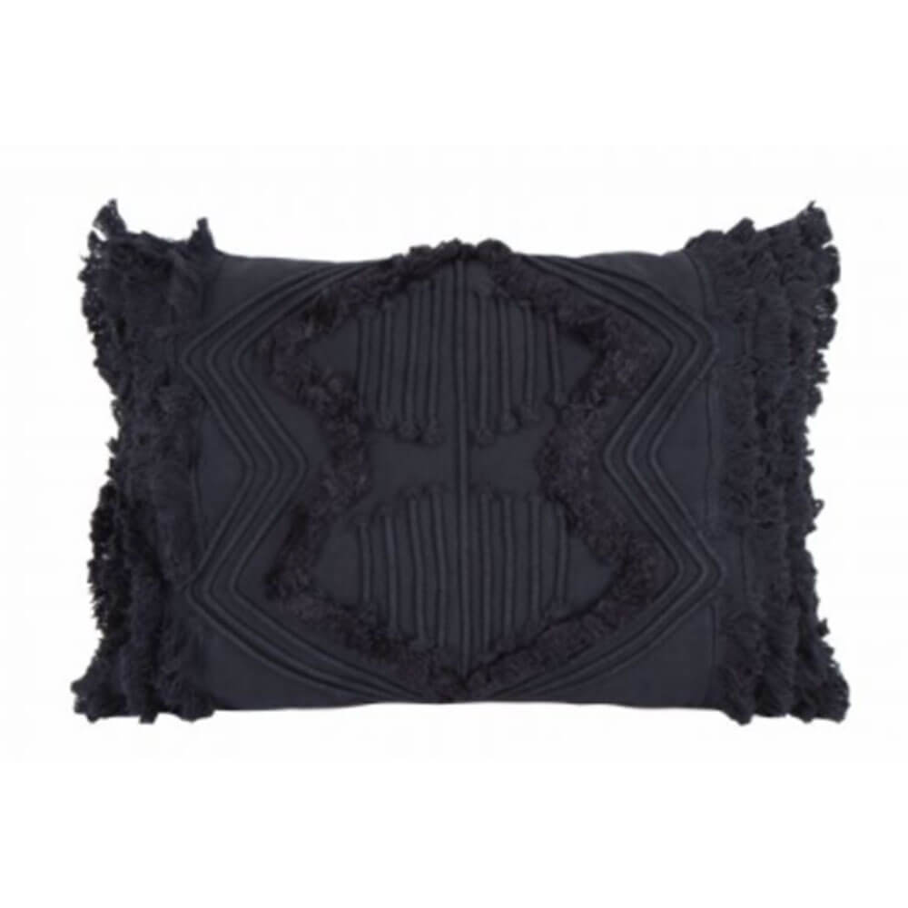 Jethro Embroidey och Tufted Cushion (50x35cm)