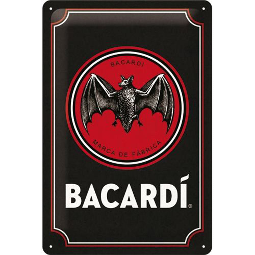 Nostalgic-Art Bacardi Medium Sign (20x30cm)