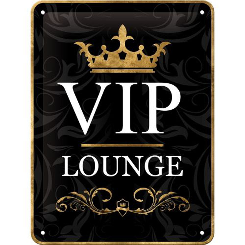 Nostalgic-Art Small VIP Lounge Sign (15x20cm)