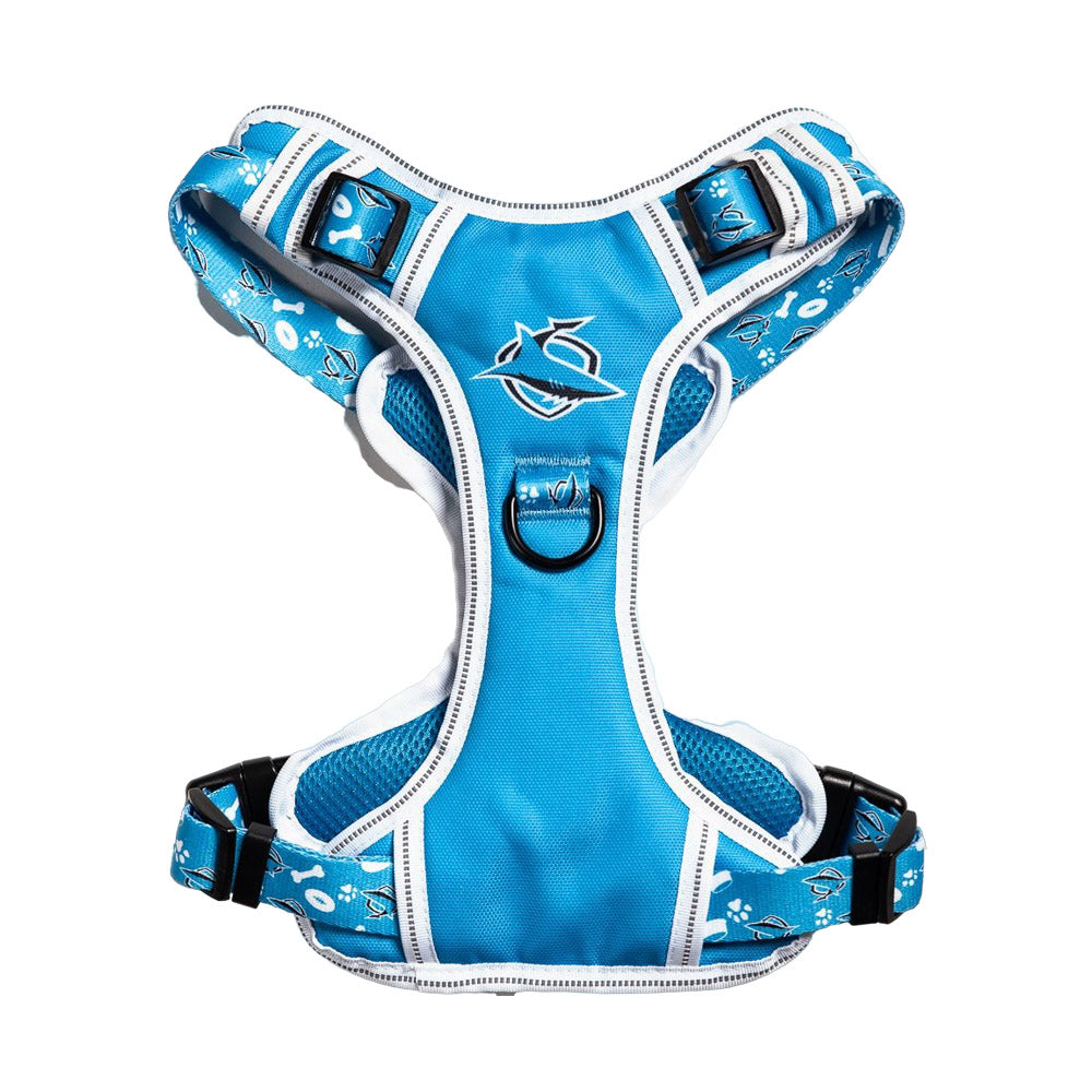 NRL Cronulla Sharks Pet Harness