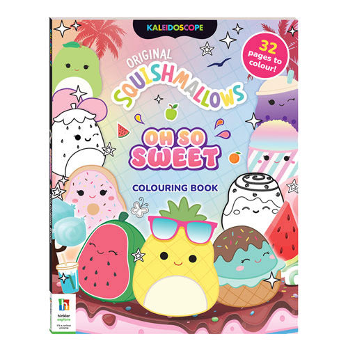 Kaleidoscope Squishmallows Colouring Book