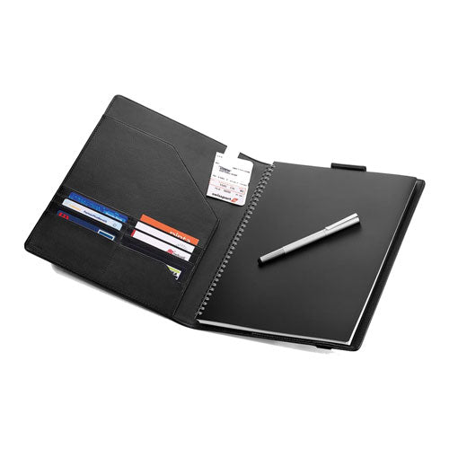 Troika A4 Travel Folder with Notepad (Black)