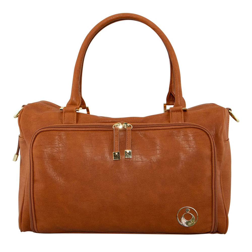 Isoki dubbele zip satchel luiertas