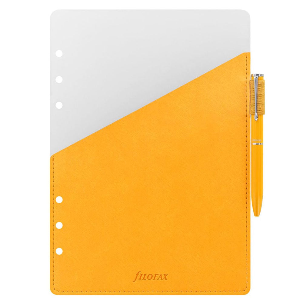 Organizador Filofax A5 com loop de caneta