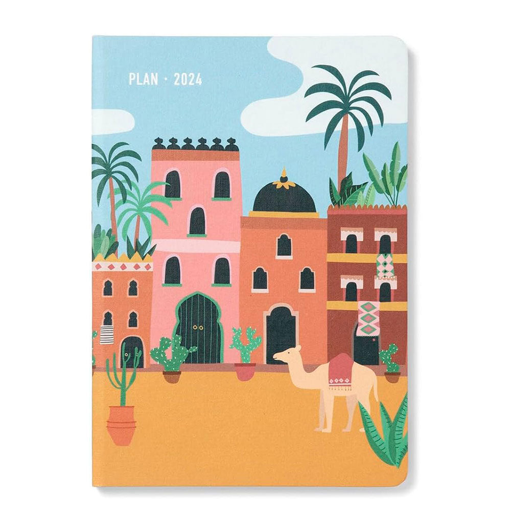 Letts 2024 Wanderlust A5 Weekly Diary (Marrakech)