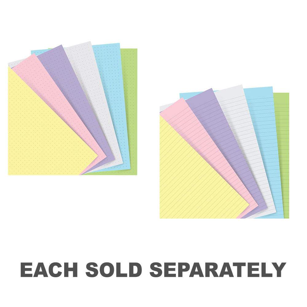 Filofax Personal Refill 60pk (Pastel)