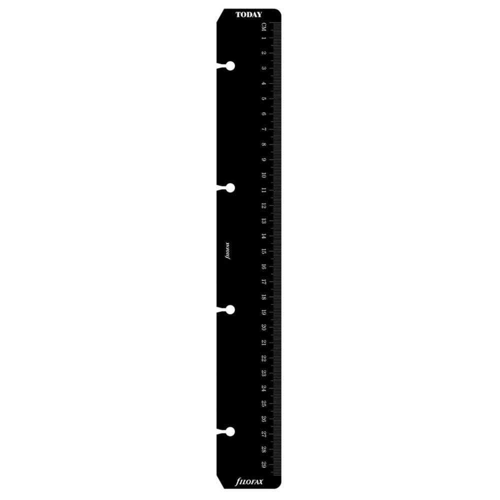 Filofax A4 Ruler/Page Marker (Black)