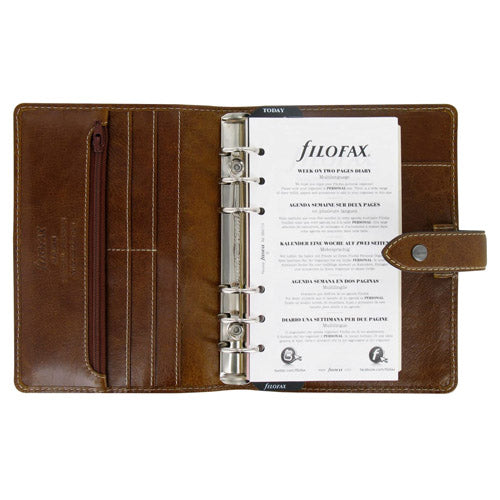 Filofax Malden Personal Organiser (Ochre)