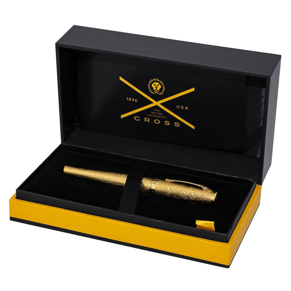 Cross Year of Goat Medium Fountain Pen Sauvage 23CT (Gold)