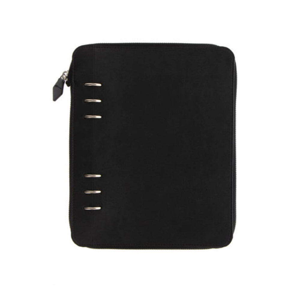 Filofax Monogram A5 Zip Clipbook (Black)