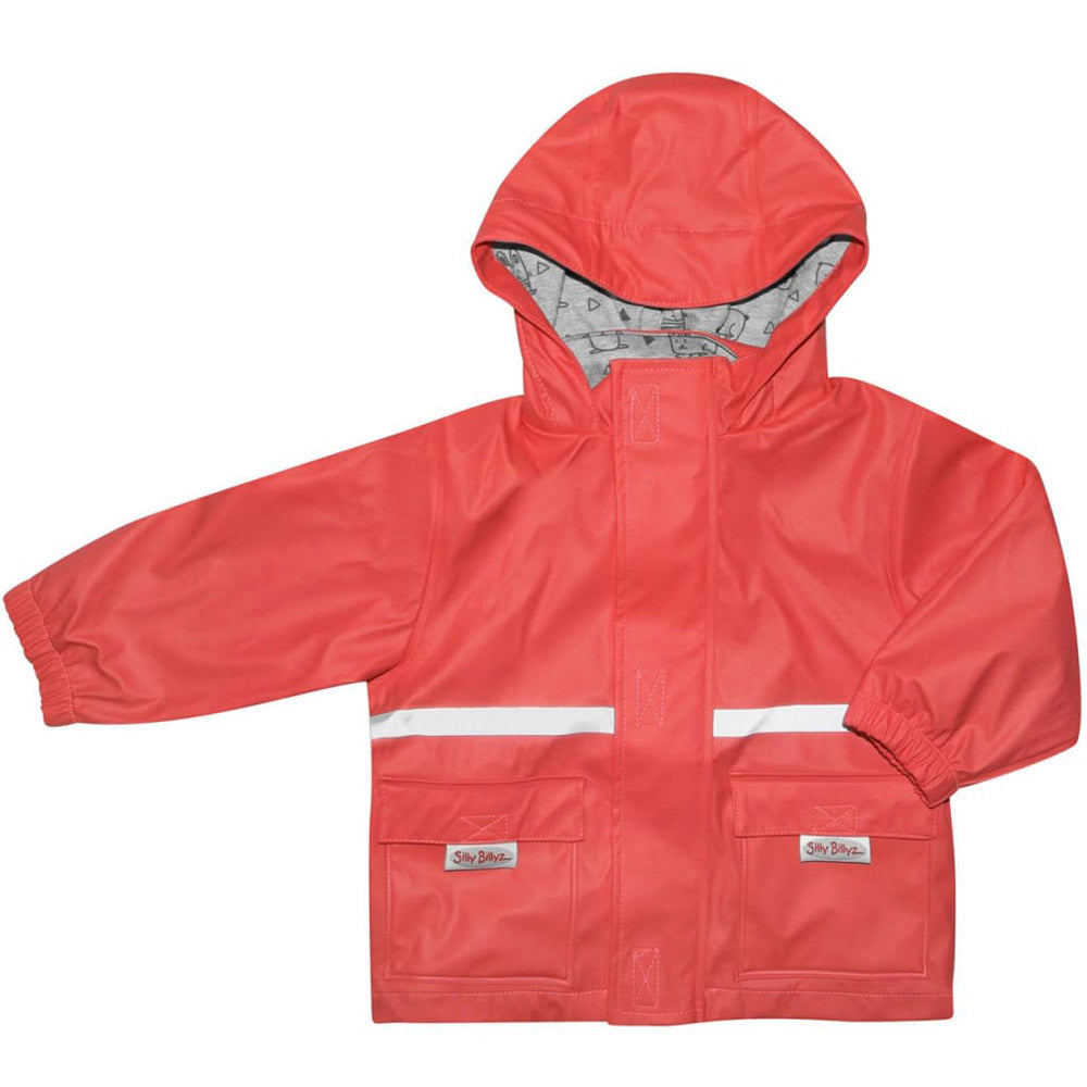 Silly Billyz Waterproof Jacket (Red)