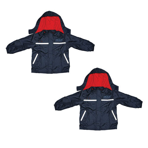 Silly Billyz Waterproof Jacket (Red/Navy)