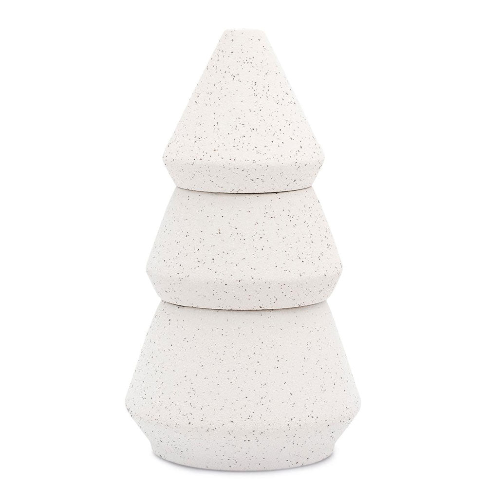 Cypress Fir Holiday Tree Stack Geurende kaars