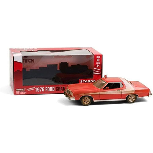 1976 Starsky & Hutch Weathered Ford Gran Torino 1:24 Scale