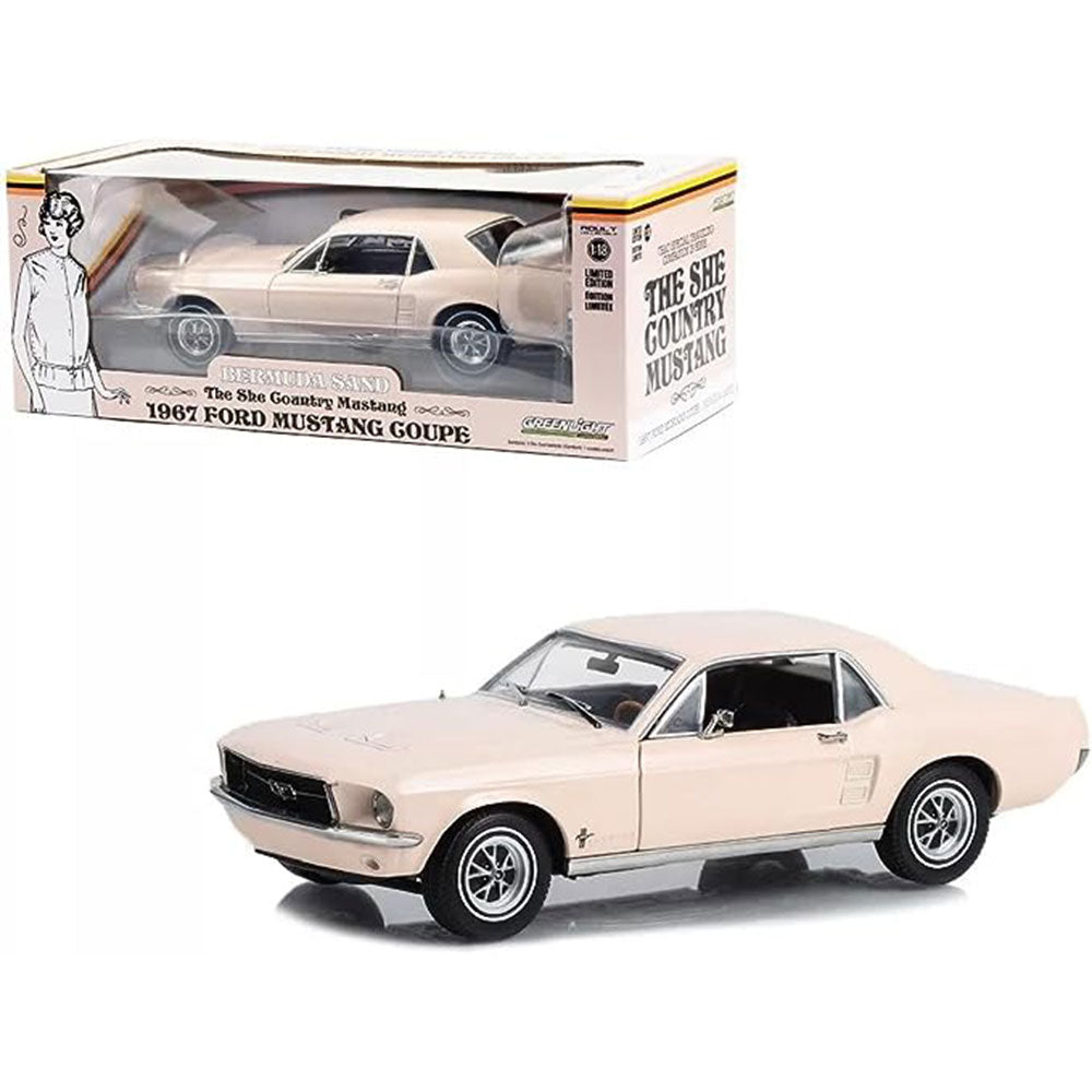 1967 Ford Mustang Coupe 1:18 Modelbil