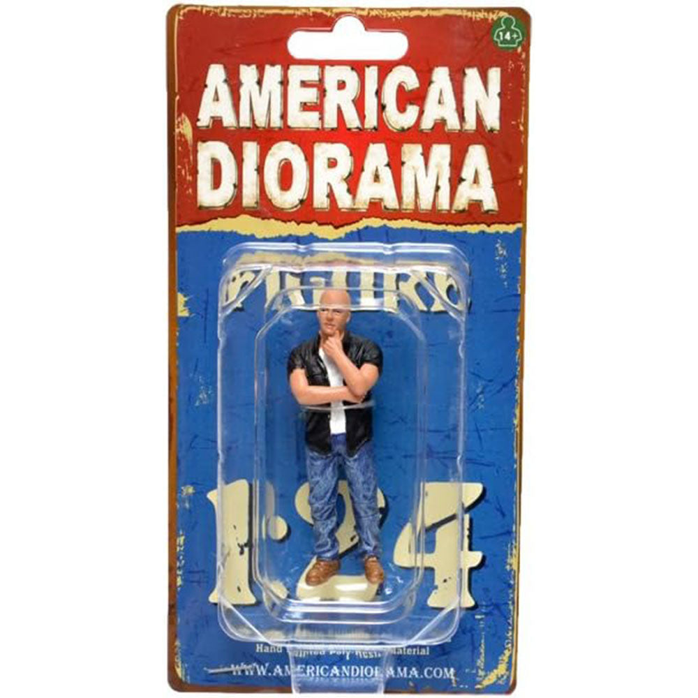 Figura de escala de corrida de corrida de rua 1:24