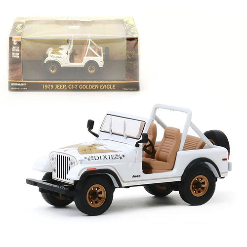 1979 Golden Eagle Dixie Jeep CJ-5 1:43 Model Car