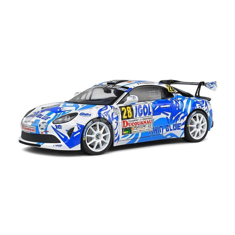 Alpine A110 Rallye Rallye du Var 2021 1/18 Schaalmodel