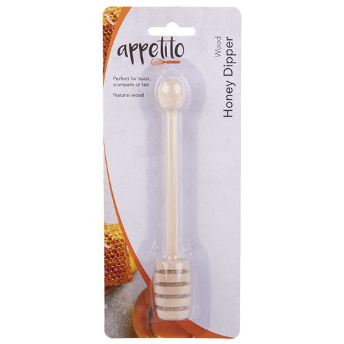 Appetito Wood Honey Dipper