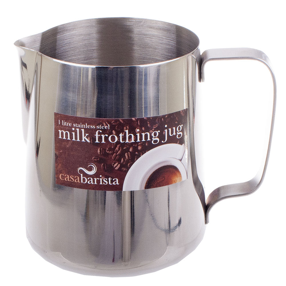 Casabarista Stainless Steel Leite Milking Jug